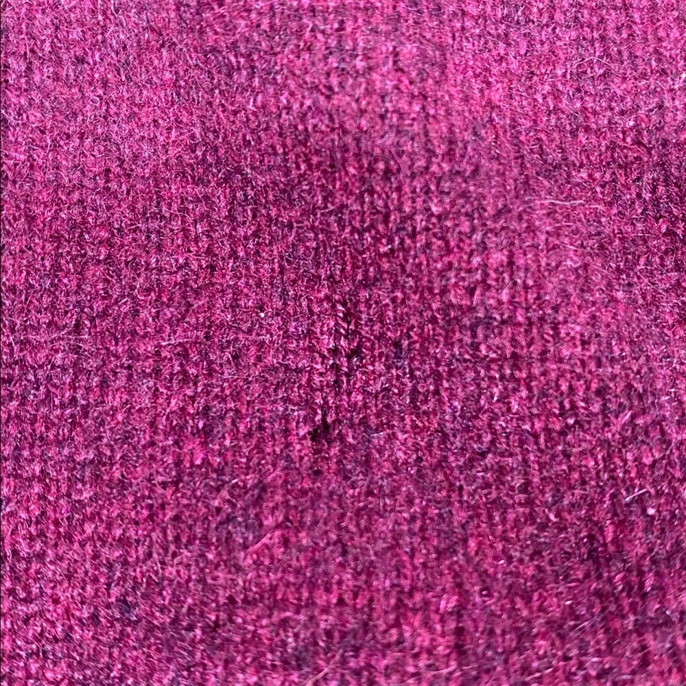 Woods & Gray 100% Cashmere Burgundy Polo Sweater Men’s size XL